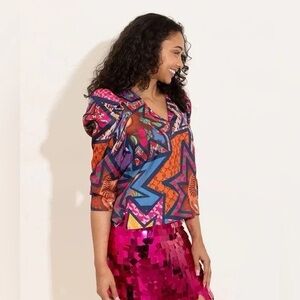 Vibrant Multicolor Women's Blouse